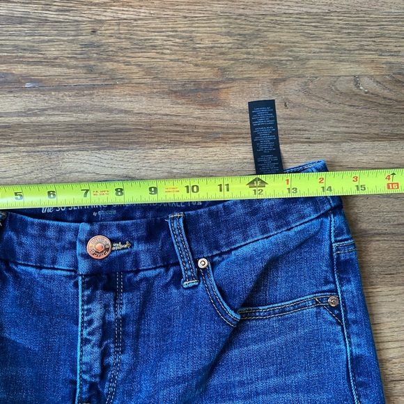 Chicos So Slimming Girlfriend Ankle Size 0 or 4 Embroidered Jeans Pants Womens - Picture 7 of 11